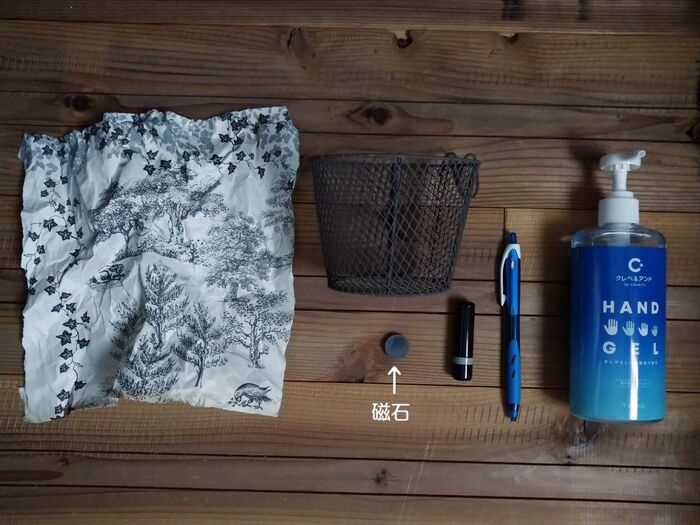 簡単収納!!ちょっとした工夫です!