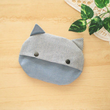 【型紙付き】ねこ型ポケットティッシュケース