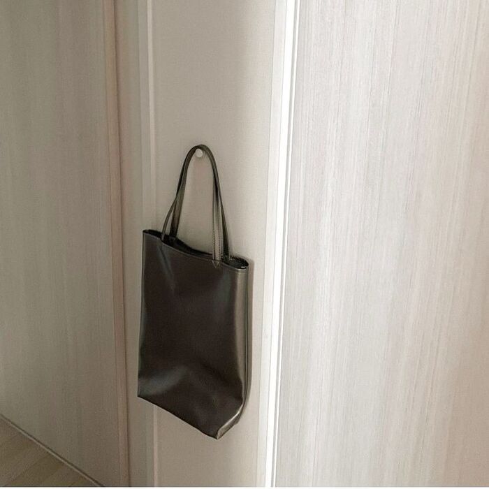 【収納】賃貸でもOK!目立たない怪我しない壁掛けフック