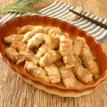 チーズがとろ~り★豚肉の餅巻き甘辛炒め