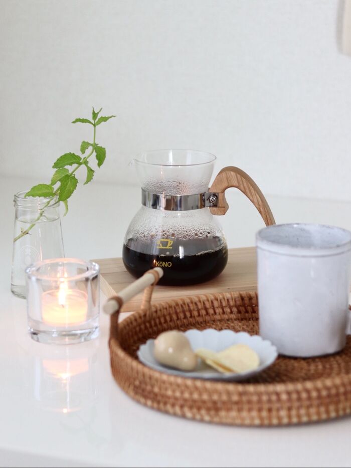 おうちカフェを楽しむために。すっきりが続く食料品ストック収納