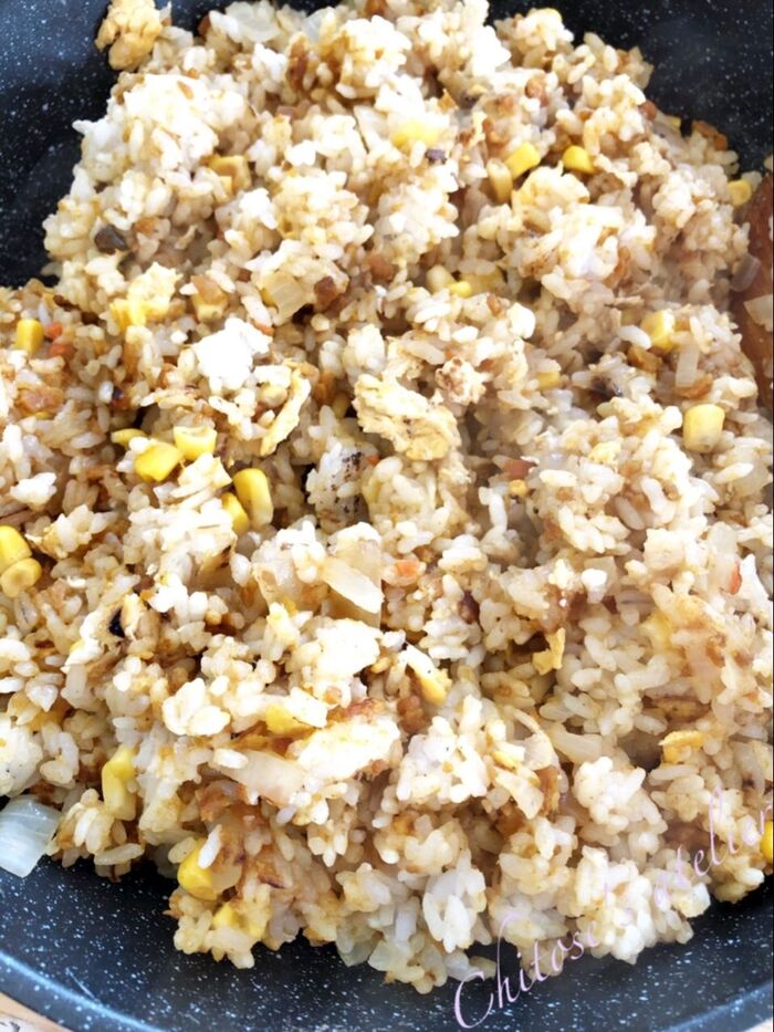 大豆ミート de 簡単炒飯⭐︎