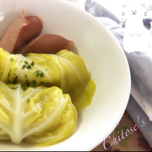 冷凍餃子 de 時短ロールキャベツ♬※崩れないコツあり