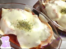 冷凍餃子 de 時短ラザニア風♡✨