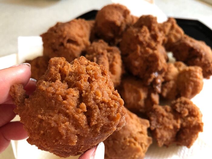 ワンボウルで混ぜるだけ!本格沖縄の味、サーターアンダギー!