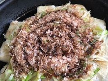 余ったお餅でネギ餅♪