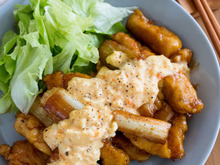 ねぎチキン南蛮【ねぎがとろっと♡むね肉でヘルシー♬】