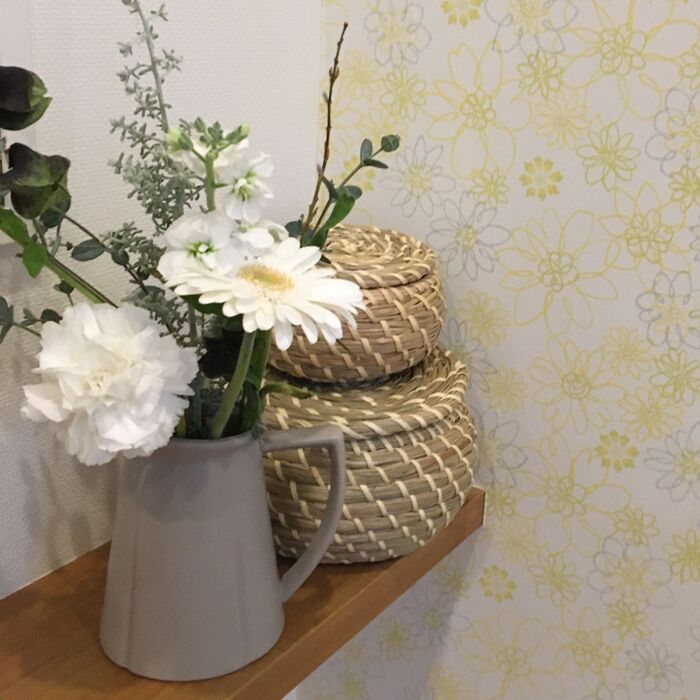 物を減らして花を増やす!