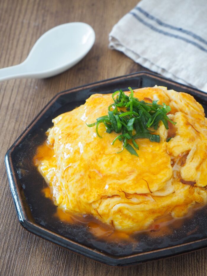 在宅ランチに♪あっという間に!ふわとろ天津飯