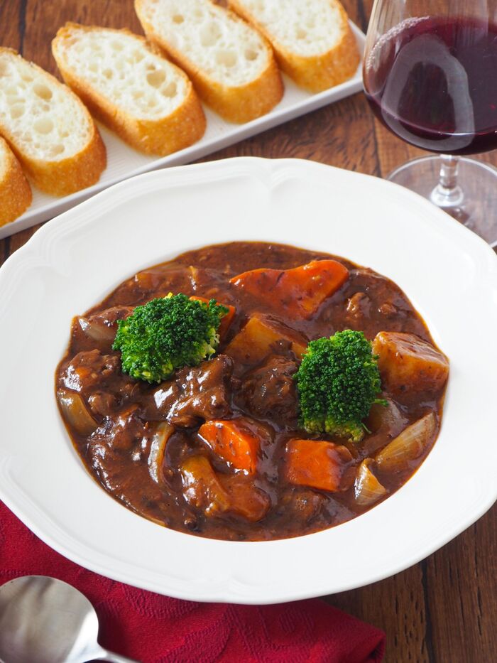 圧力鍋でお店の味!絶品ビーフシチュー