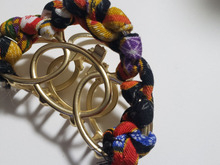 布を巻くだけ!ちょっと和風なヘアクリップ