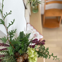 クリスマスツリーに飽きたらXmasブーケはいかが?