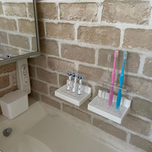 100均グッズで☆ 清潔で使いやすい歯ブラシ収納