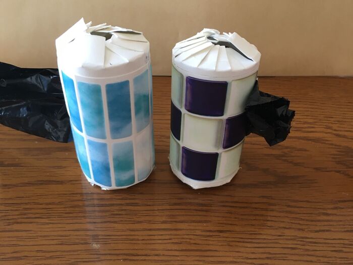 ロールゴミ袋入れ作ってみました★