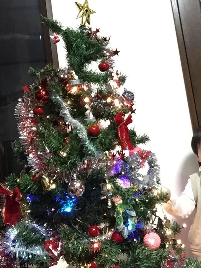 ツリーは実家にあります
