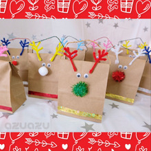 100均アイテムでトナカイラッピング♪