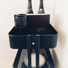 お菓子の空き箱で、ワゴンを整理しよう!