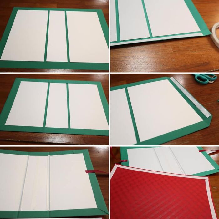 BOOK型台紙の作り方