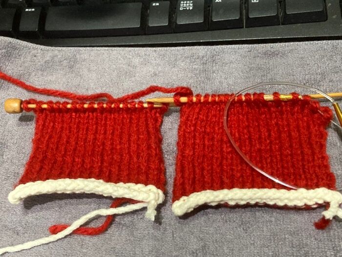 全く同じものをもう一つ編む