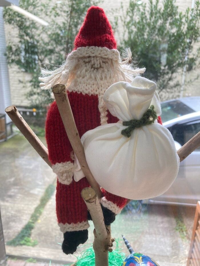 サンタクロースを編んでみた