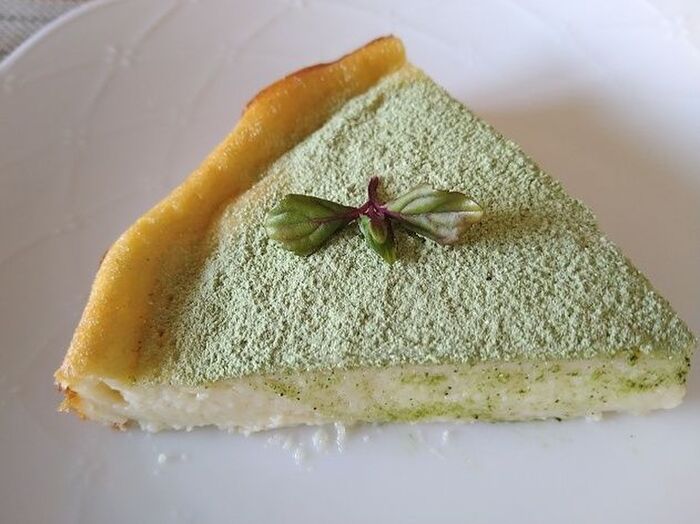 緑茶ヨーグルトケーキ