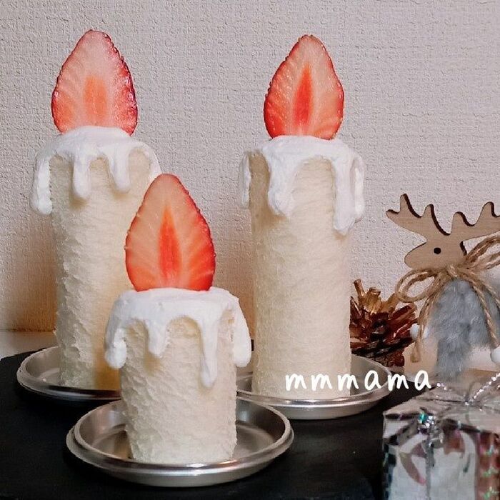 ふぅ~ッしたくなる♥キャンドルみたいなフルーツサンド