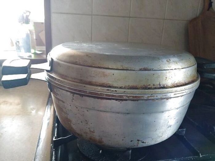 焼く