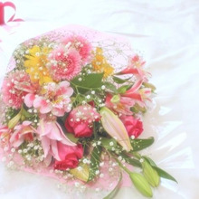 花束を思い出に