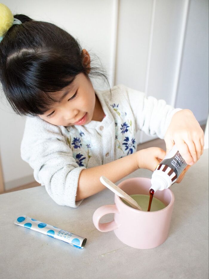 子どもの意識を朝食に向ける役目も♪