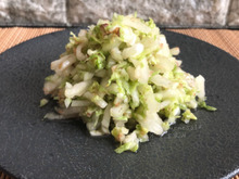 【シャキシャキ食感で作り置きにも】消化力アップ!白菜のかつお山椒酢和え #副菜