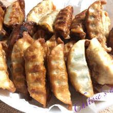 冷凍餃子 de パリッパリ揚げ餃子✨