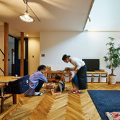 【リノベーション実例で見る】オシャレな人に大人気!ヘリンボーン柄の上手な取り入れ方