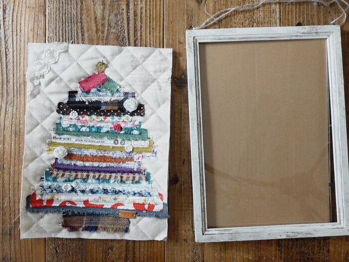 仕上げにスタンプを押して完成です!