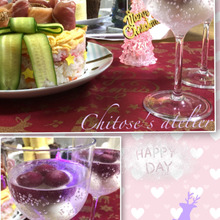 さぁパーティーの始まり♬ロールケーキタワー&アイスの実ソーダ♡