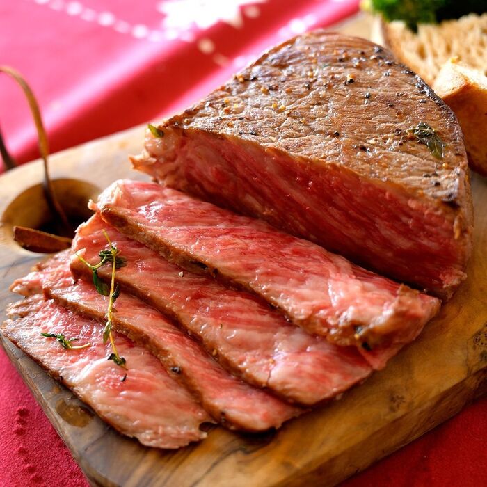 極上ローストビーフと自家製だれ