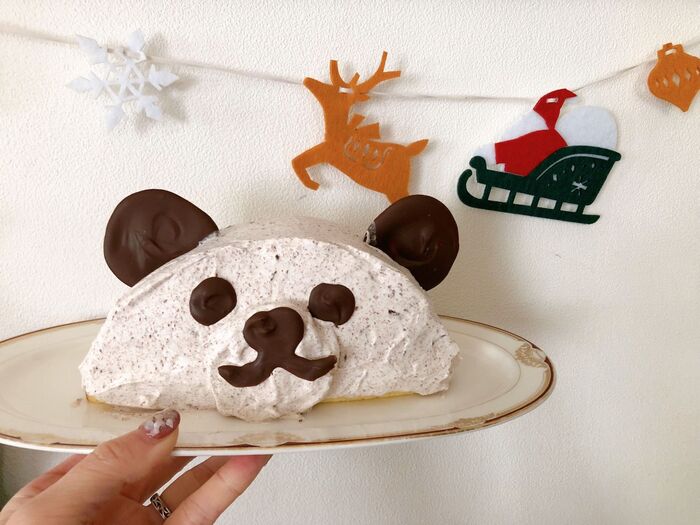 クリスマスはぜひこのケーキ!!市販のケーキを使えば簡単に子どもが喜ぶケーキが作れる!