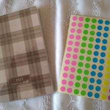 100均手帳とポイントシールでスケジュール管理