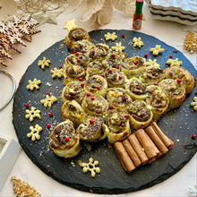 市販のパイ生地でお手軽に〜クリスマスツリーパイ