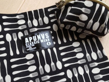 買ったけど、使い道に困ってた生地でエコバッグ