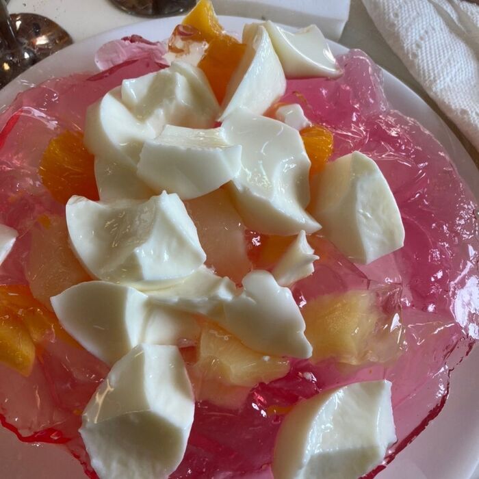 牛乳寒天も加えて