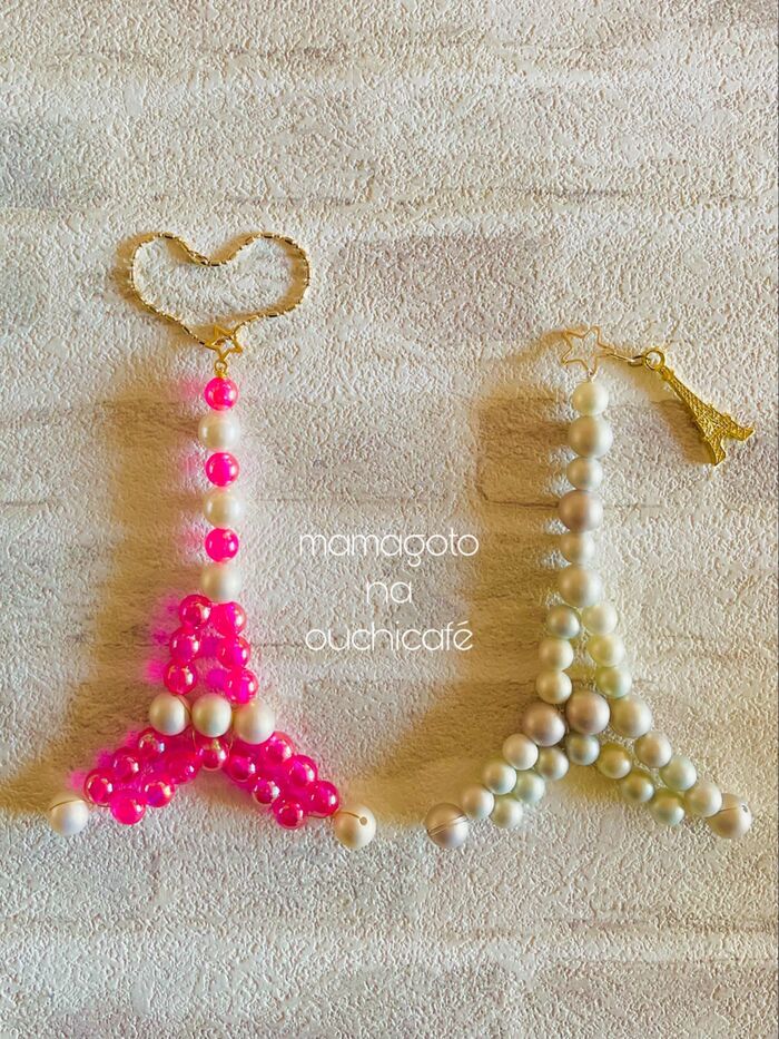 裾広がりフォルムのタワー作り♪