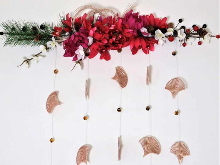 グルーガンで接着