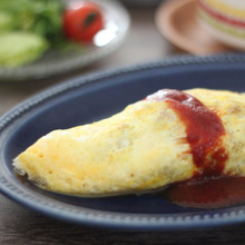 ギルトフリー!オートミールと大豆ミートのオムレツ