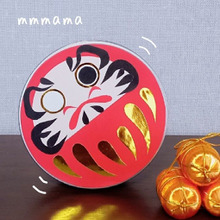 ゆらゆら揺れる姿がキュートなダルマさん♥裏は合格祈願