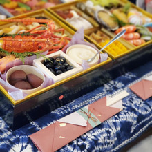 手作り箸袋でおもてなし