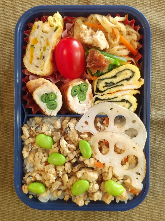 高たんぱく低カロリーなお弁当