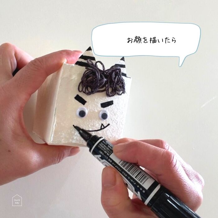 顔を描く