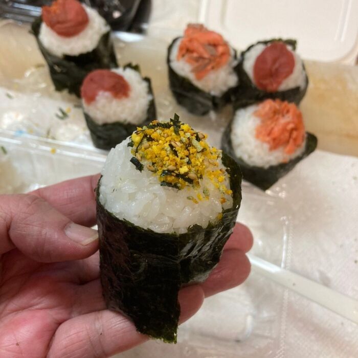 卵型なので一応のりたまも♪