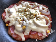 簡単なのに激うま♪おもちピザ