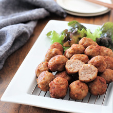 卵不使用!ふんわり柔らか肉だんご【冷凍ストックOK】